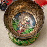 White Tara Singing Bowl for Meditation and Healing