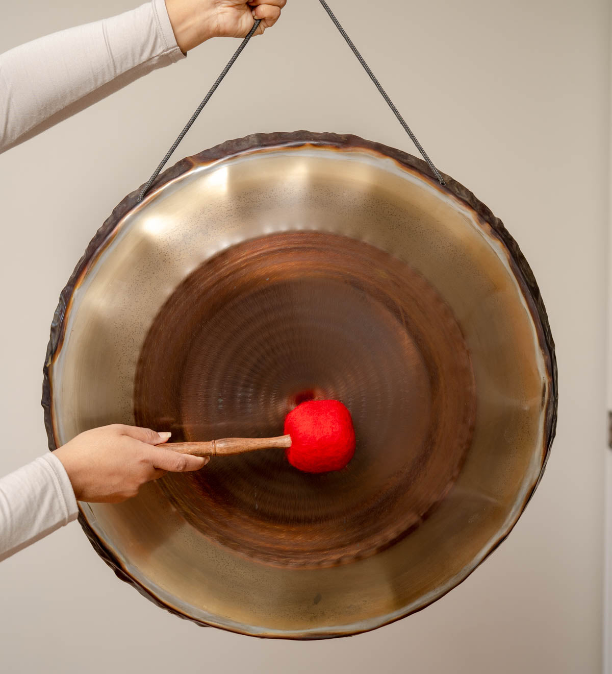 Handcrafted Bronze Gong for Meditation & Sound Healing