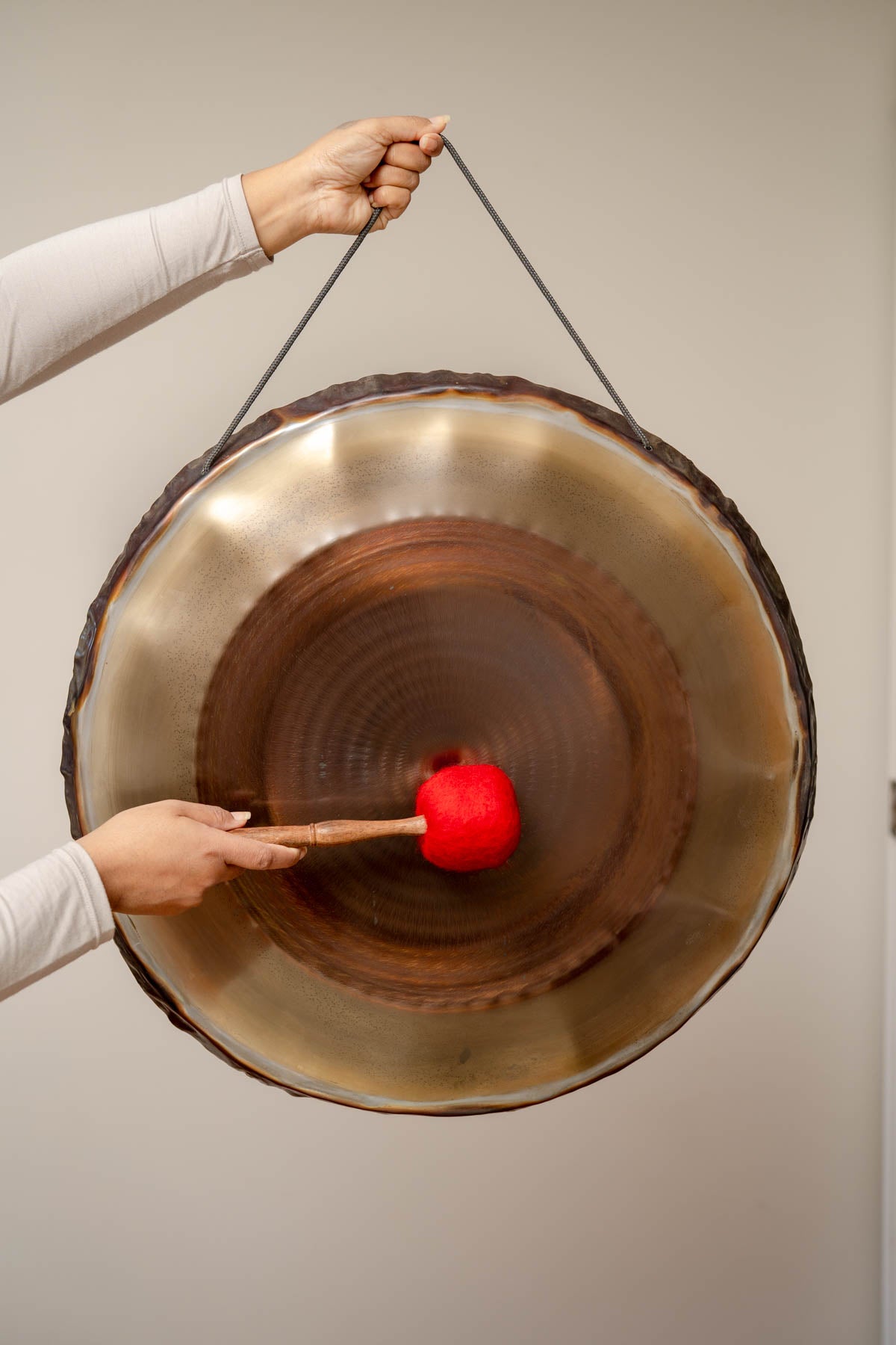Handcrafted Bronze Gong for Meditation & Sound Healing