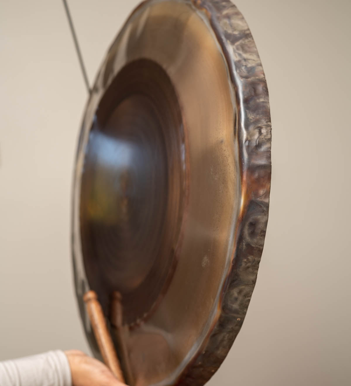 Handcrafted Bronze Gong for Meditation & Sound Healing