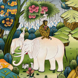 4 Harmonious Friends - Premium Thangka Painting - Himalayas Shop