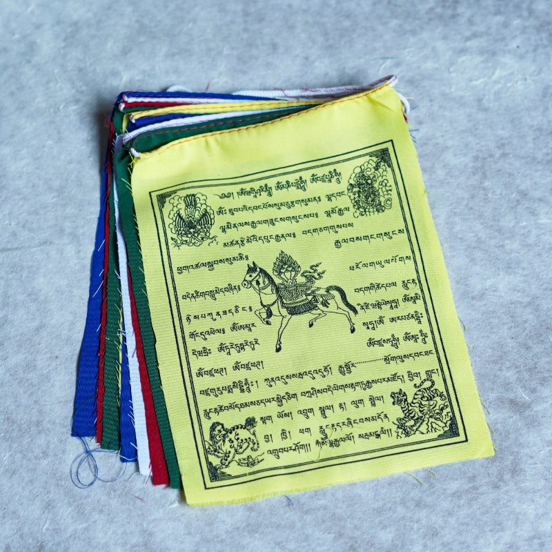 Tibetan Deities Prayer Flag