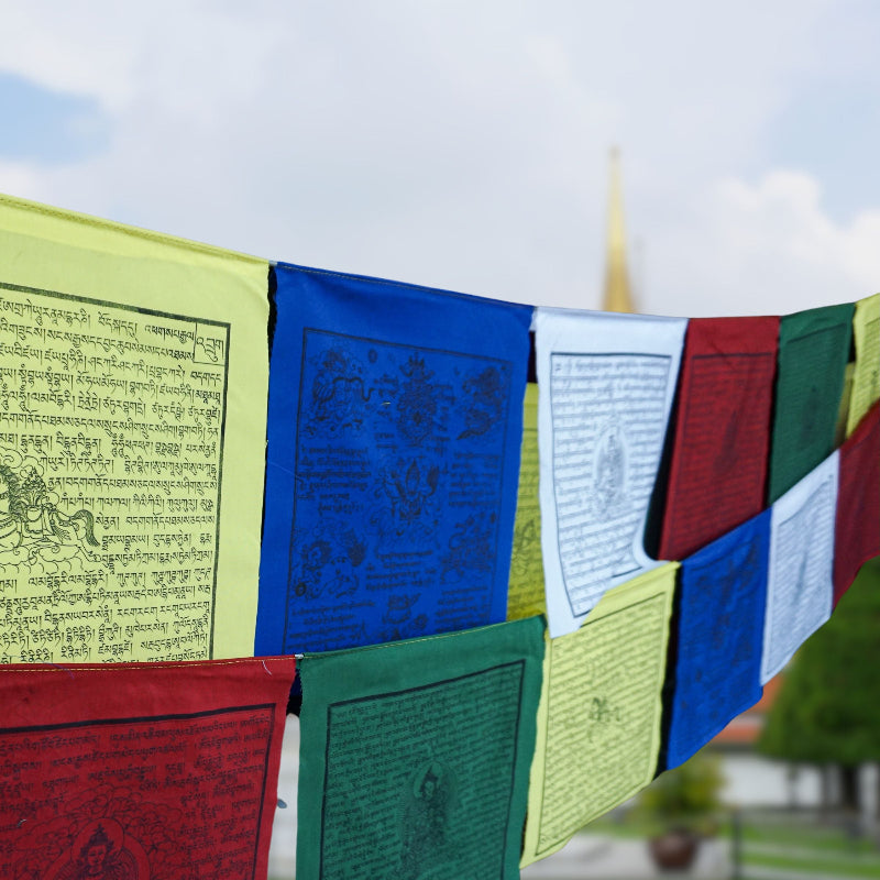 Tibetan Deities Prayer Flag