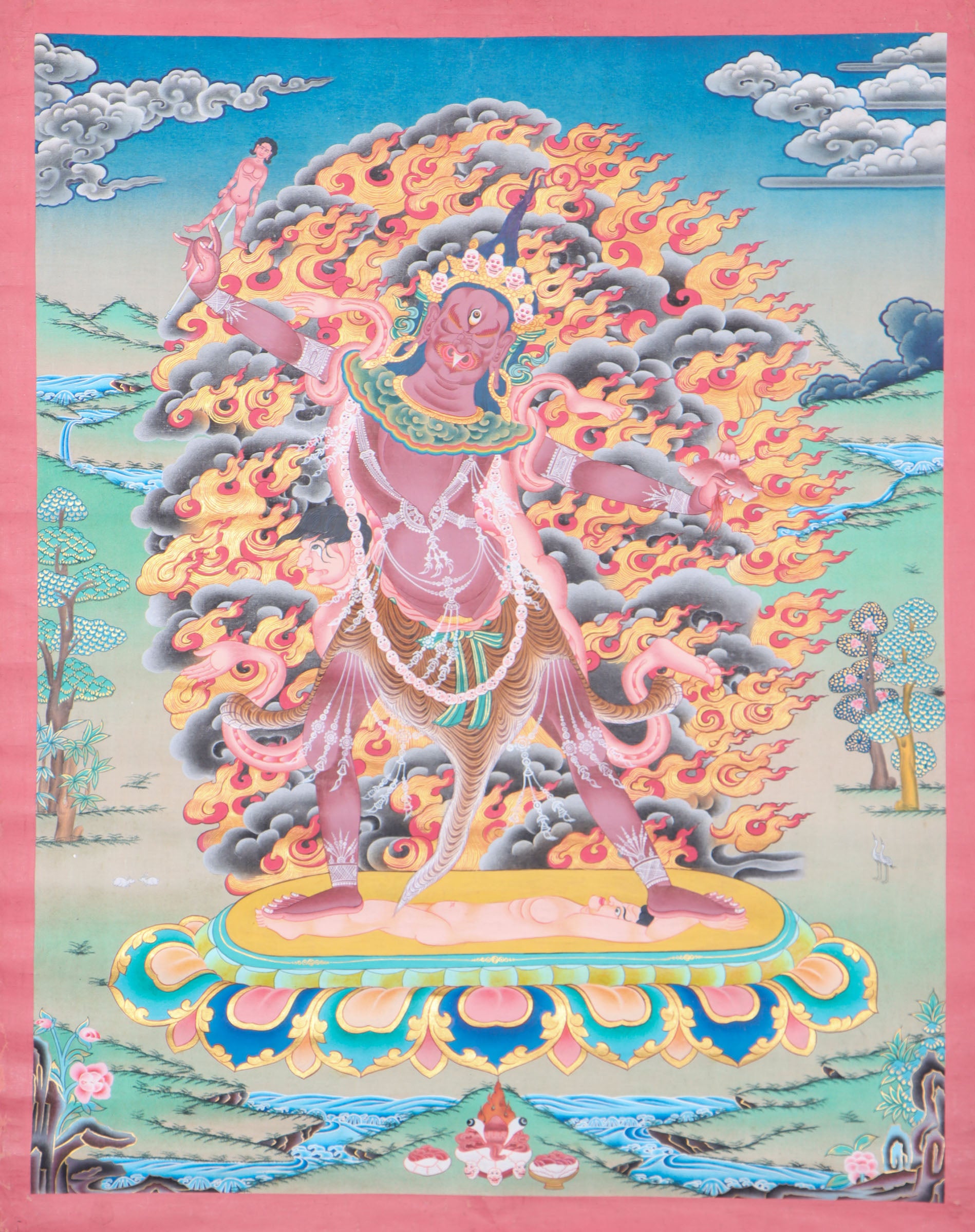 Ekajati Thangka for protective and transformative energies.