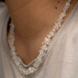 Clear Quartz Crystal Chips Necklace