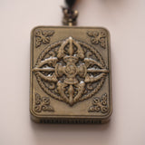 Wrathful Mahakala Ghau Thangka Locket