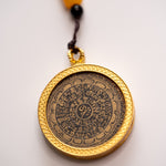 Om Ghau Thangka Locket - Sacred Amulet