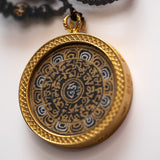 Om Ghau Thangka Locket - Sacred Amulet