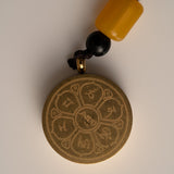Ghau Thangka Locket - Om Mantra
