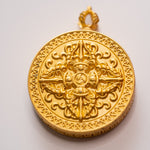 Om Ghau Thangka Locket - Sacred Amulet