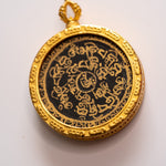 Om Ghau Thangka Locket - Sacred Amulet