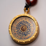 Ghau Thangka Locket - Om Mantra