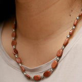 Goldstone Beaded Necklace