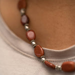 Goldstone Beaded Necklace