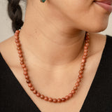 Goldstone sparkling necklace