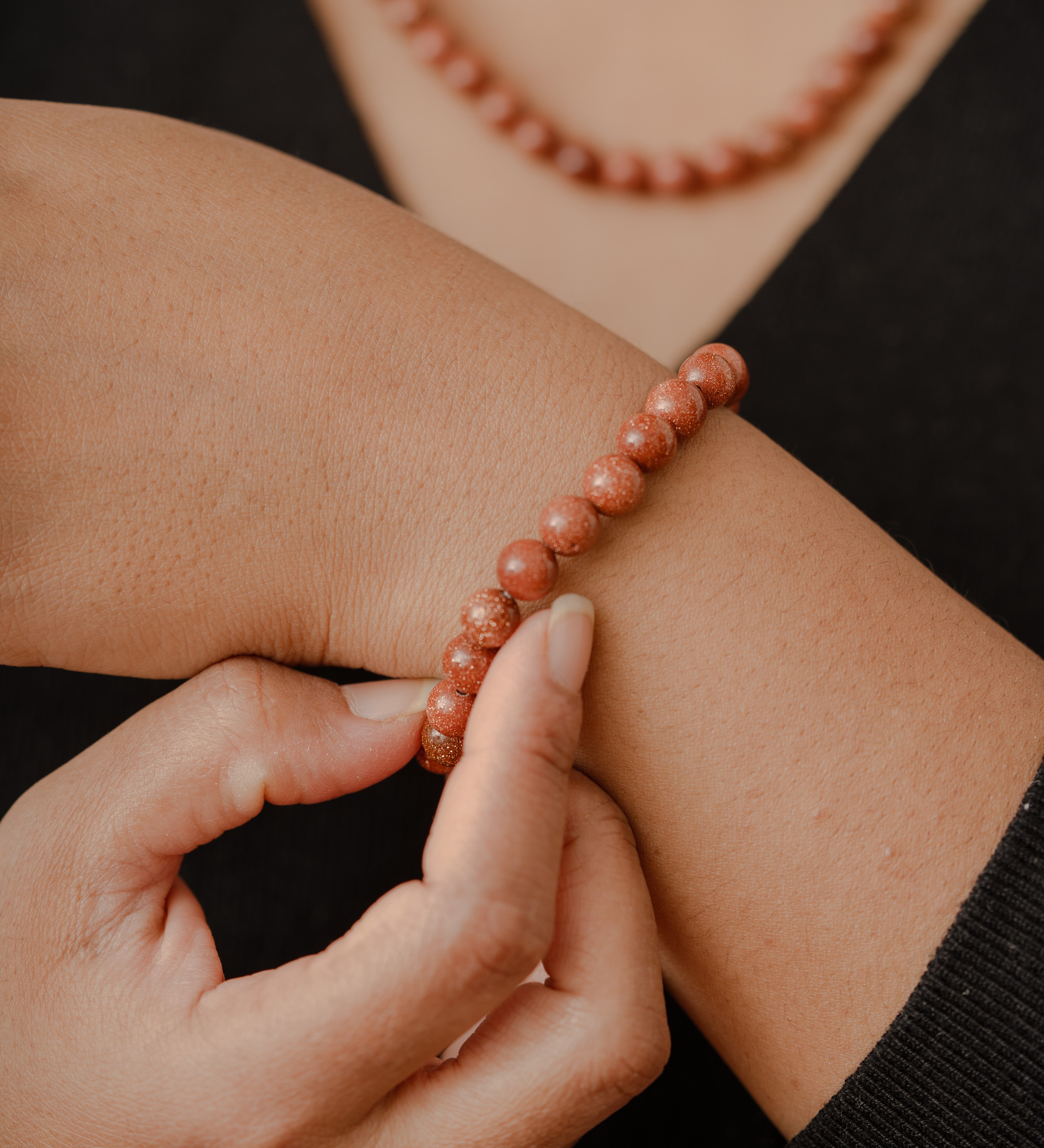 Goldstone Bracelet