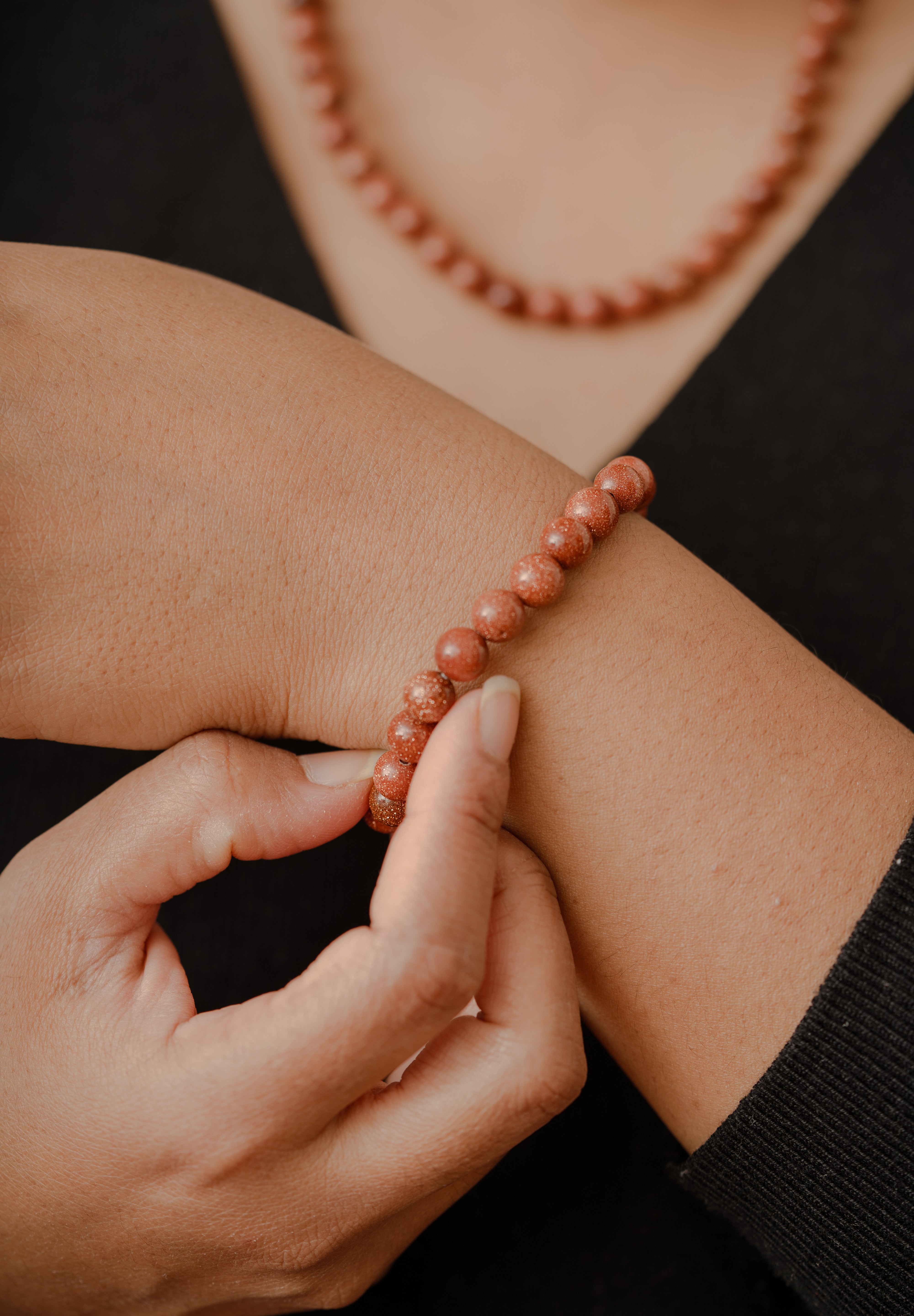Goldstone Bracelet