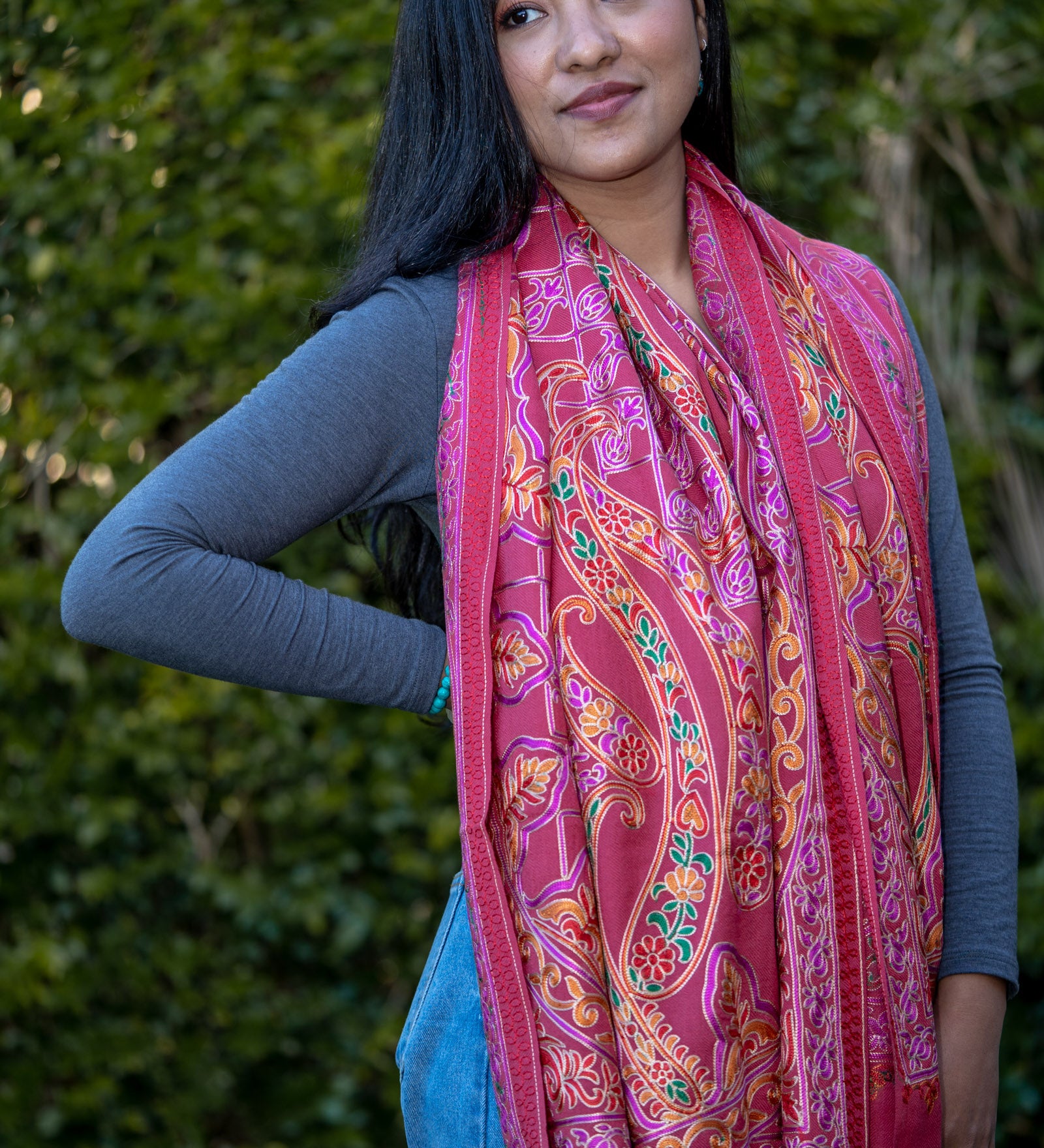 High Quality Pashmina Shawl from Nepal.