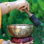 Tree of Life Singing Bowl for sound healing.