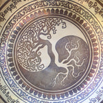 Tree of Life Singing Bowl for sound healing.