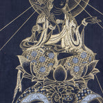 Japanese Buddha Thangka Painting for wall decor.