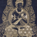 Japanese Buddha Thangka Painting for wall decor.