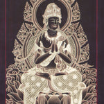 Japanese Buddha Thangka Painting - Handpainted Art