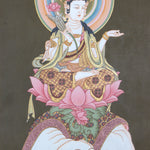 Japanese Buddha Thangka Painting for wall decor.