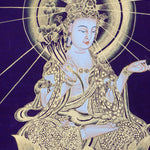 Japanese Buddha Thangka Painting for wall hanging decor.