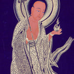 Japanese Buddha Thangka Painting for wall decor.