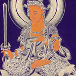 Japanese Buddha Thangka Painting for spirituality.