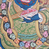 Mahakala Thangka - Handpainted Painting