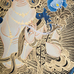White Tara Thangka - Tibetan Painting