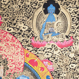 White Tara Thangka - Tibetan Painting