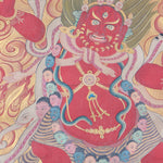 Mahakala Thangka for safeguarding and purifying power,
