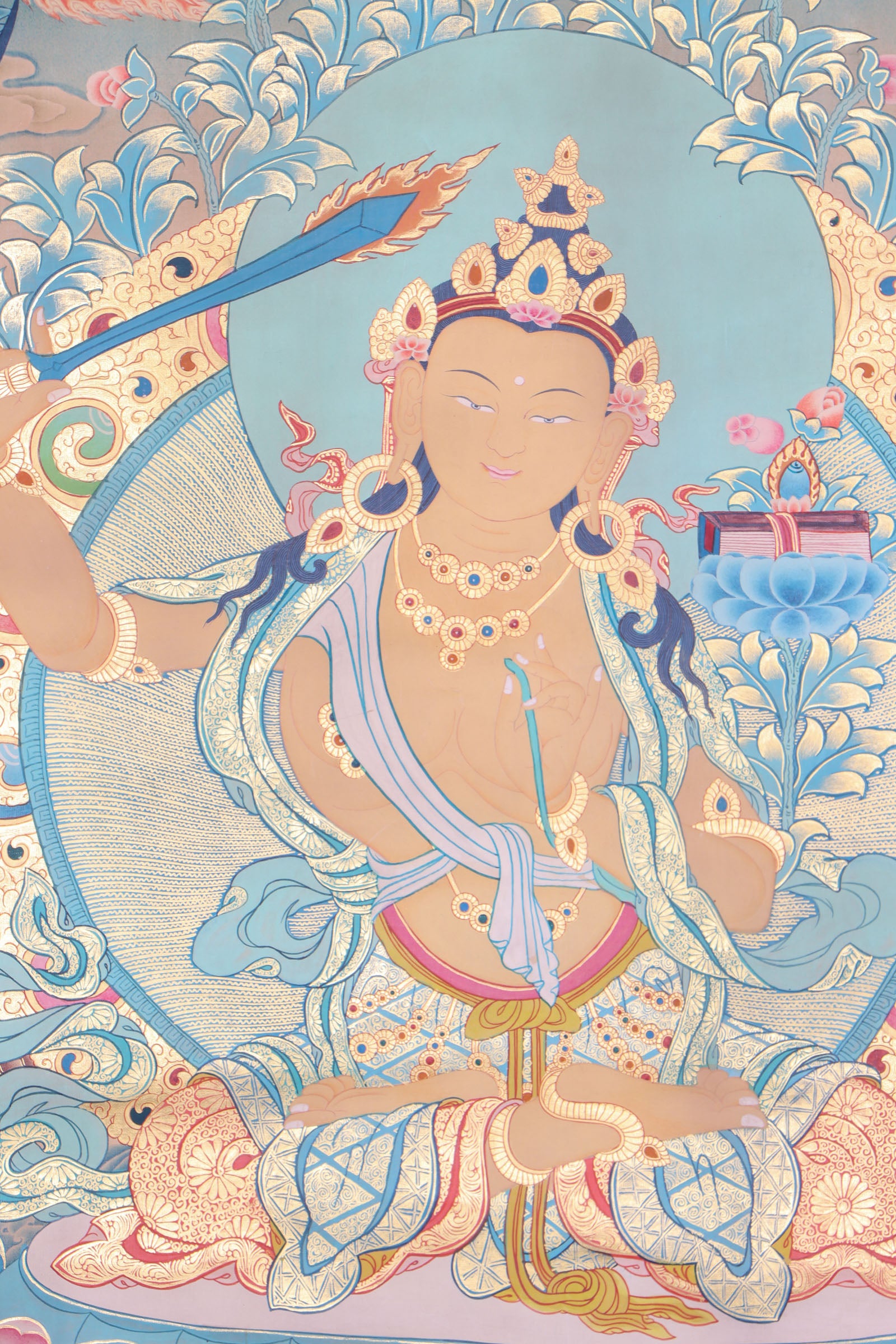 Manjushri Thangka for wisdom and enlightenment.