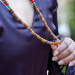 Mixed Bead Coral Mala