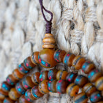 Mixed Bead Coral Mala
