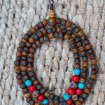 Mixed Bead Coral Mala