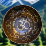 Om Singing Bowl - Tibetan Handmade Bowl