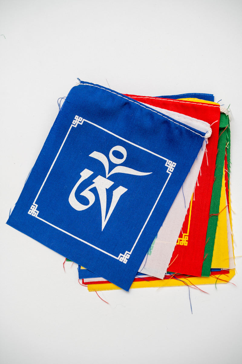 Compassionate mantra prayer flag