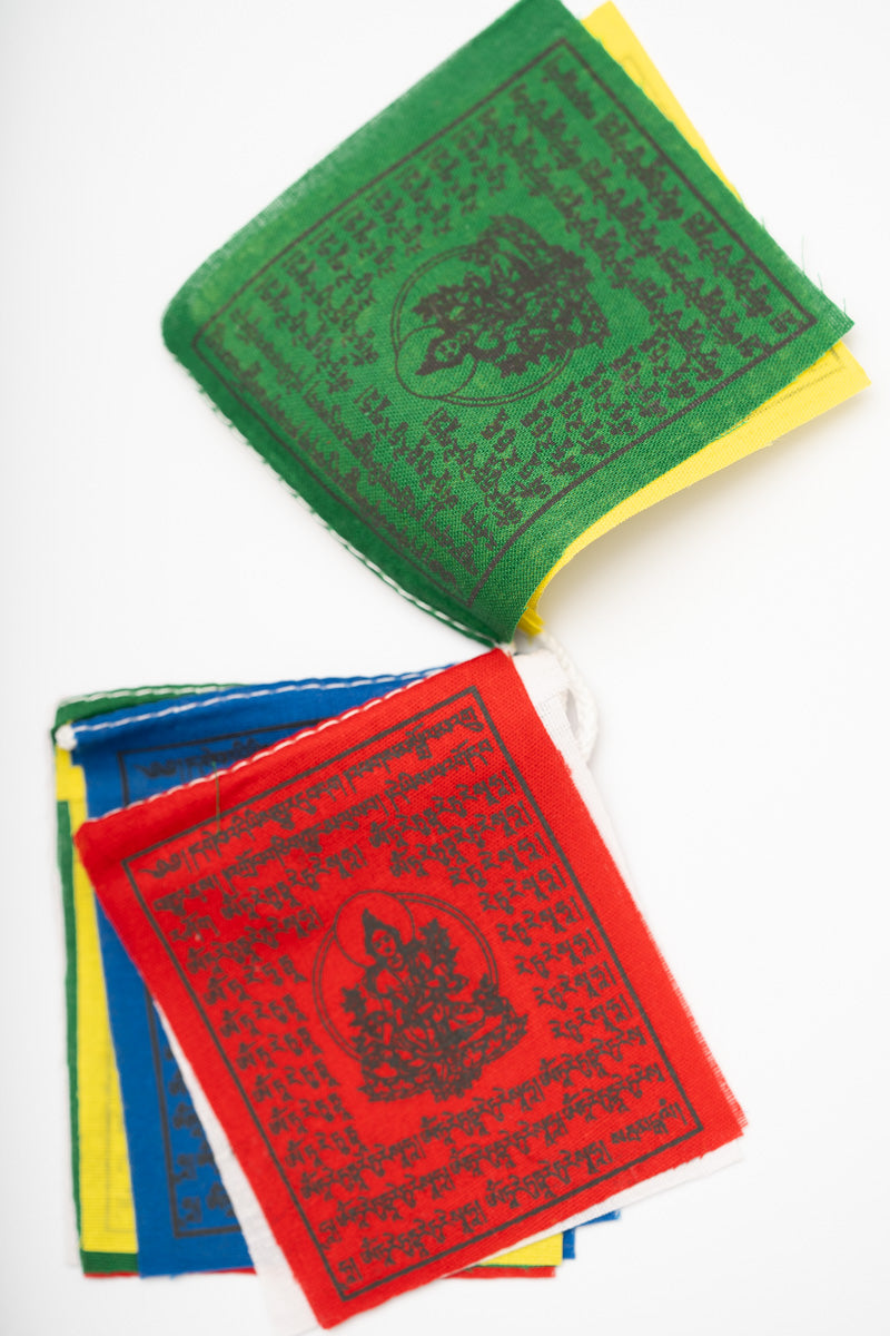 Green Tara Prayer Flag