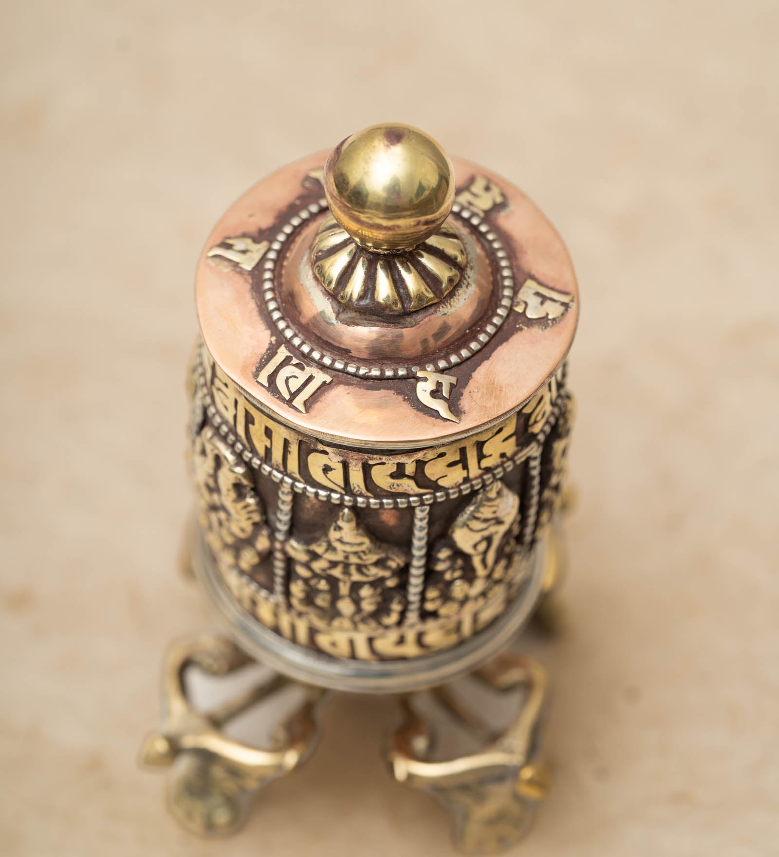 8 Auspicious Prayer Wheel