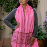 Hand Embroidered Pashmina Shawl for uplifting your fashion wear.