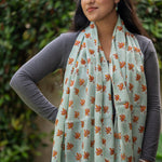 Embroidered Pashmina Shawl - Handwoven Shawl