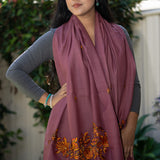 Embroidered Pashmina Shawl - Himalayas Shop