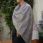 Light Embroidered Pashmina Shawl - Himalayas Shop
