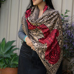 Heavy Embroidered Pashmina Shawl - Himalayas Shop
