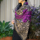 Heavy Embroidered Pashmina Shawl