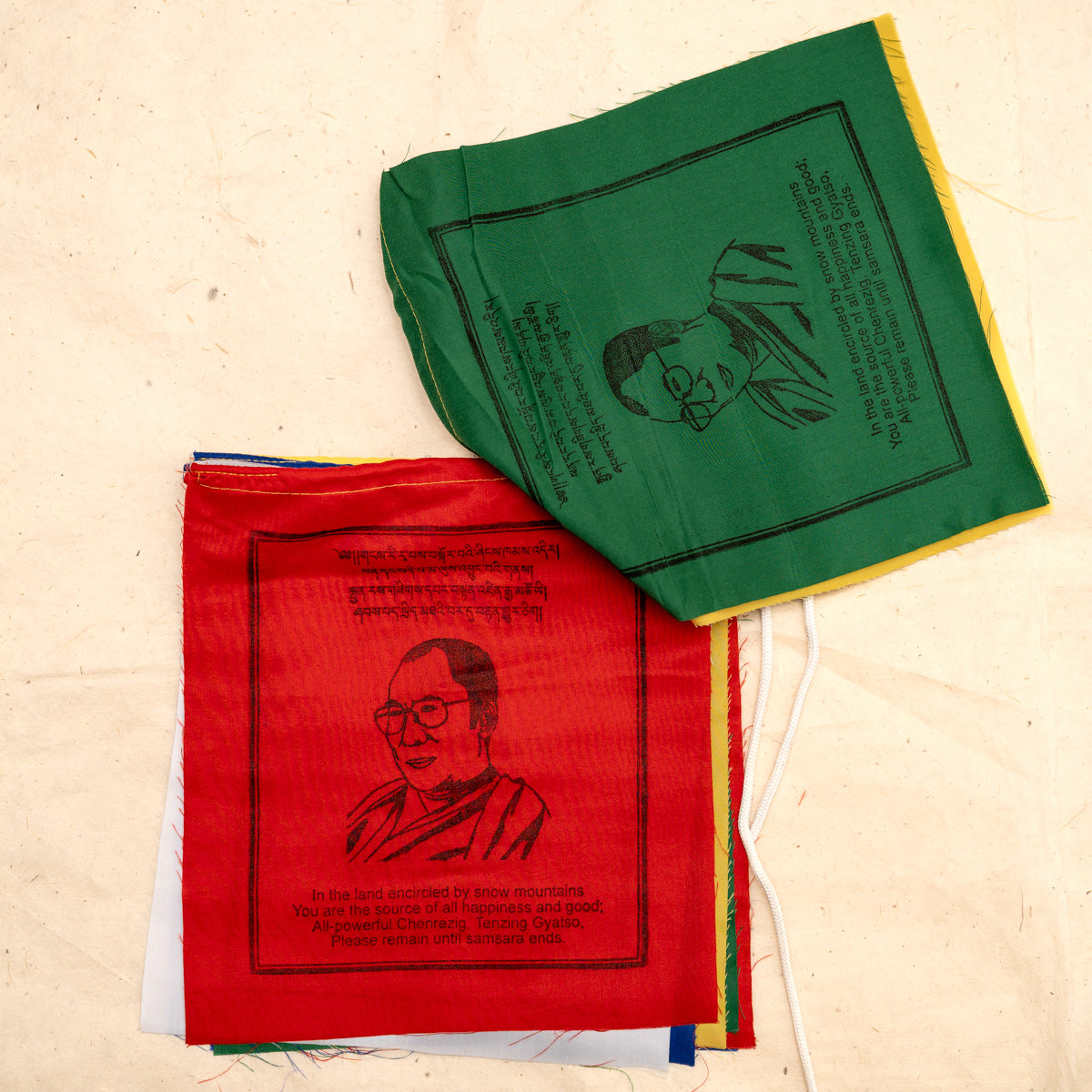 Dalai Lama Peace prayer Flags for wall hanging